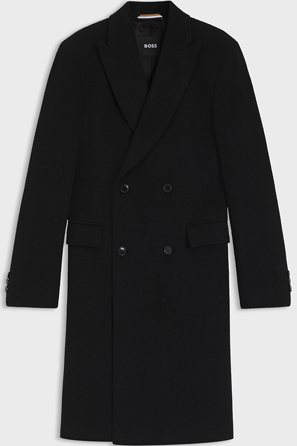 ΠΑΛΤΟ BOSS - 001 ΜΑΥΡΟ